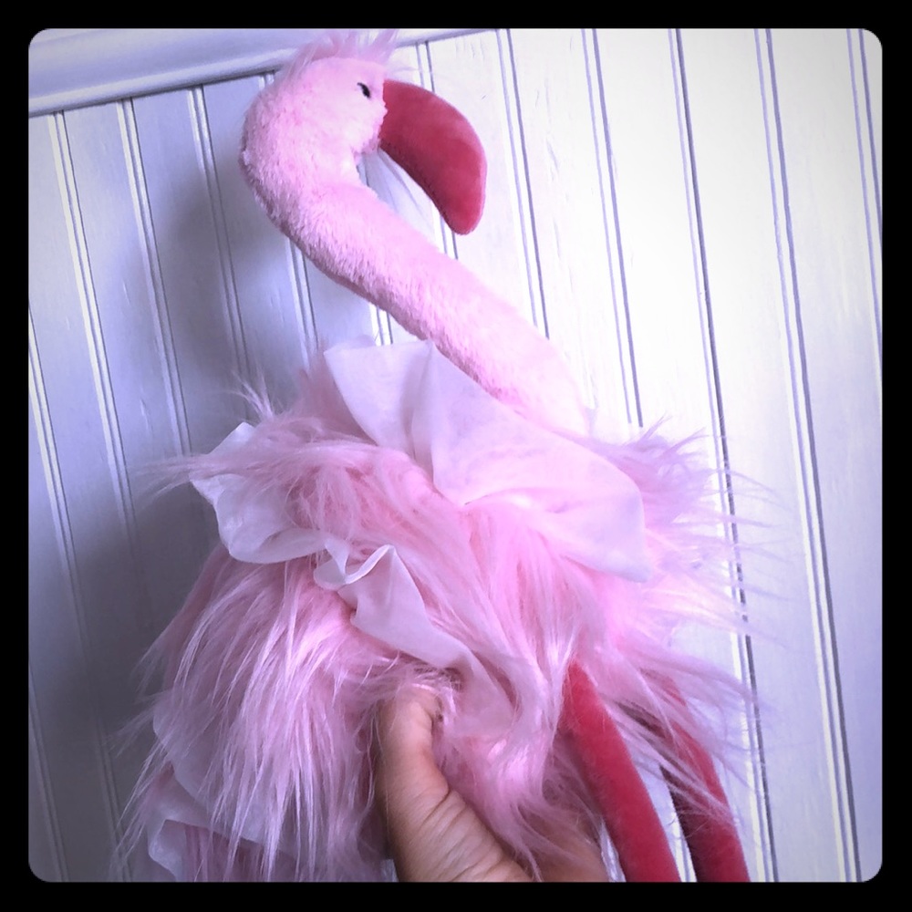 Fluffy flamingo